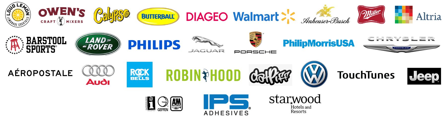tilt point brands we've worked with